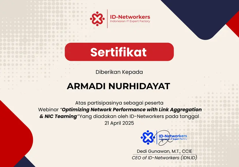 WEBINAR IT NETWORKING
